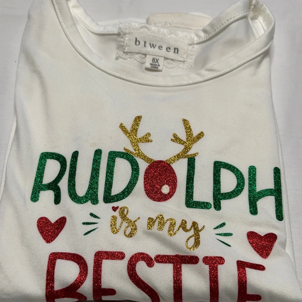 Festive Rudolph Graphic Tee - Picture 6 of 6